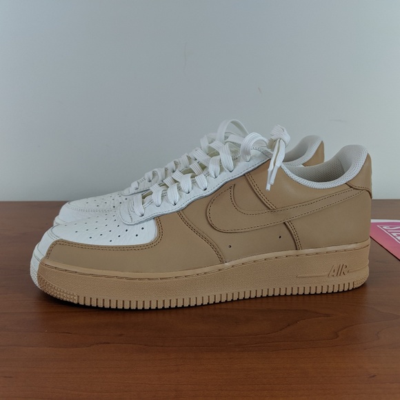 Nike Other - Nike Air Force 1 '07 LV8 Mens Sneakers Split Tan